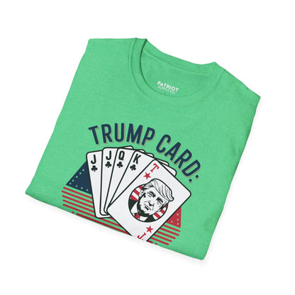 Trump Card Still Winning Unisex Softstyle T-Shirt | Political Humor Tee, Gift for Political Enthusiasts, Casual Wear, Birthday [...]