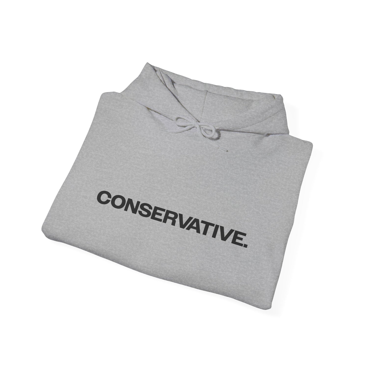 Conservative Message Hooded Sweatshirt - Patriotic Statement Comfort Wear