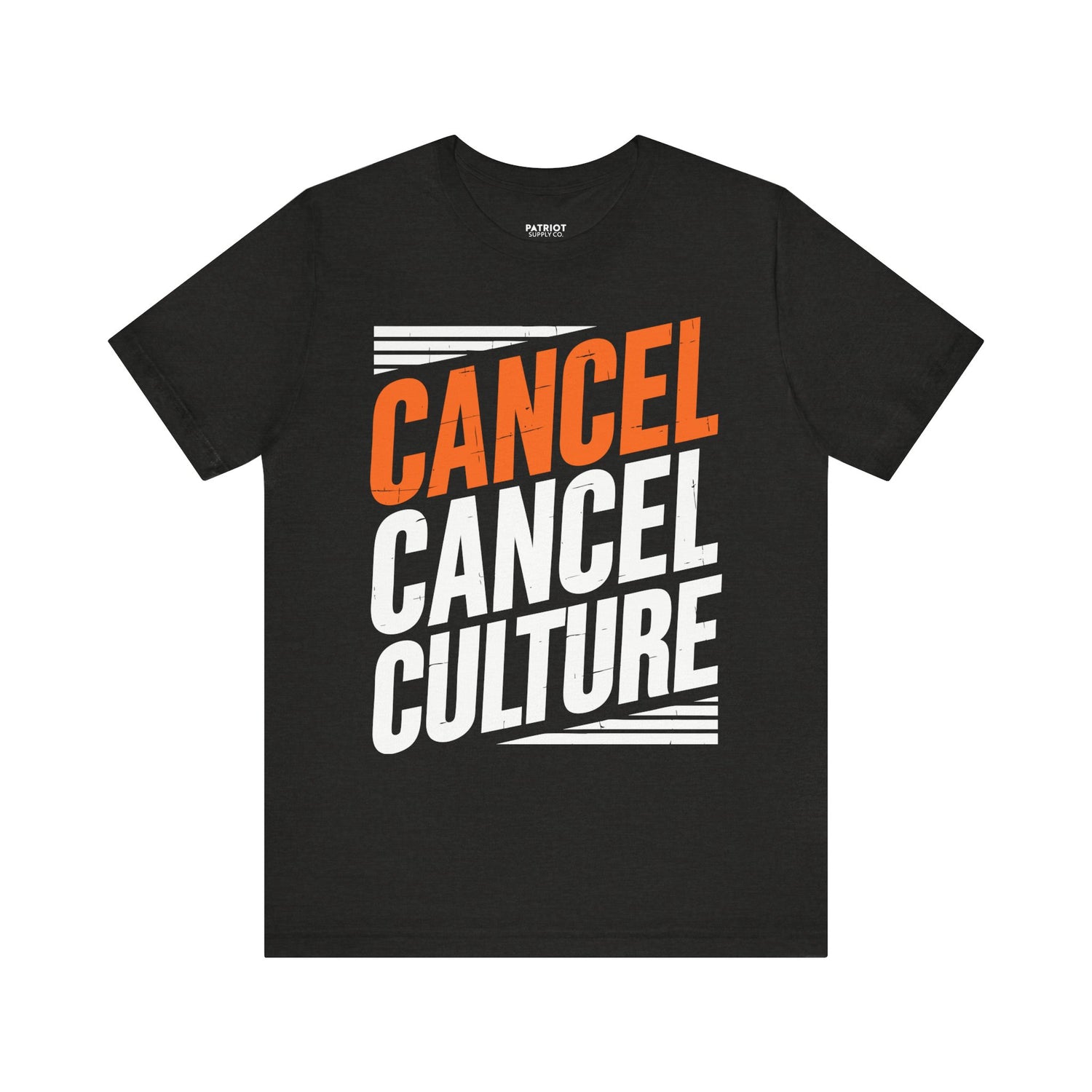 Cancel Culture Statement T-Shirt - Anti-Cancel Culture Conservative Tee | Free Speech Defense Apparel