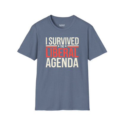 I Survived the Liberal Agenda - Conservative Victory Statement T-Shirt