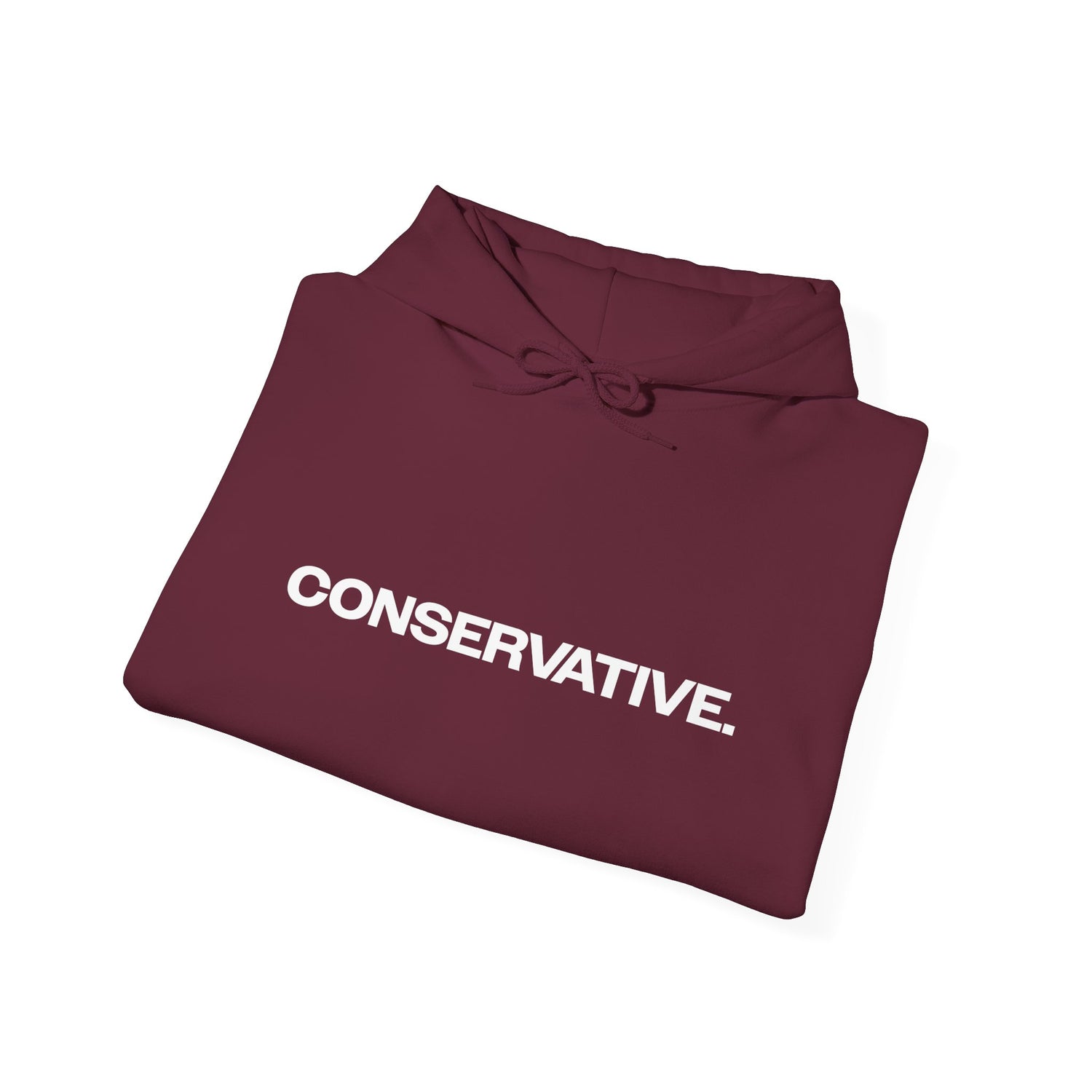 Conservative Message Hooded Sweatshirt - Patriotic Statement Comfort Wear