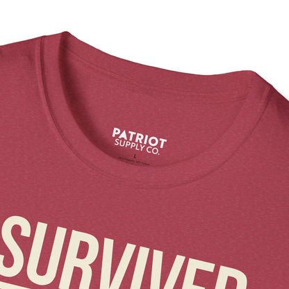 I Survived the Liberal Agenda - Conservative Victory Statement T-Shirt