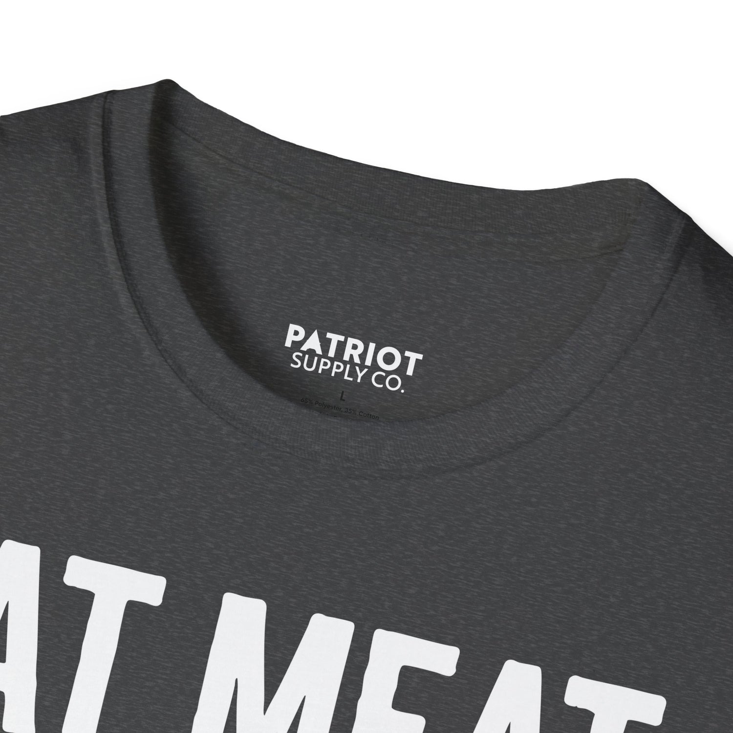 Eat Meat, Burn Coal, Stay Free - Conservative Freedom Statement T-Shirt