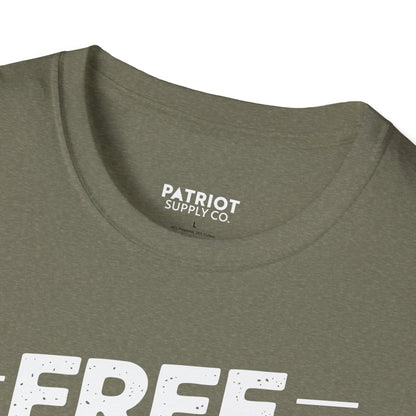 Free Speech Over Safe Spaces - Conservative First Amendment Statement T-Shirt