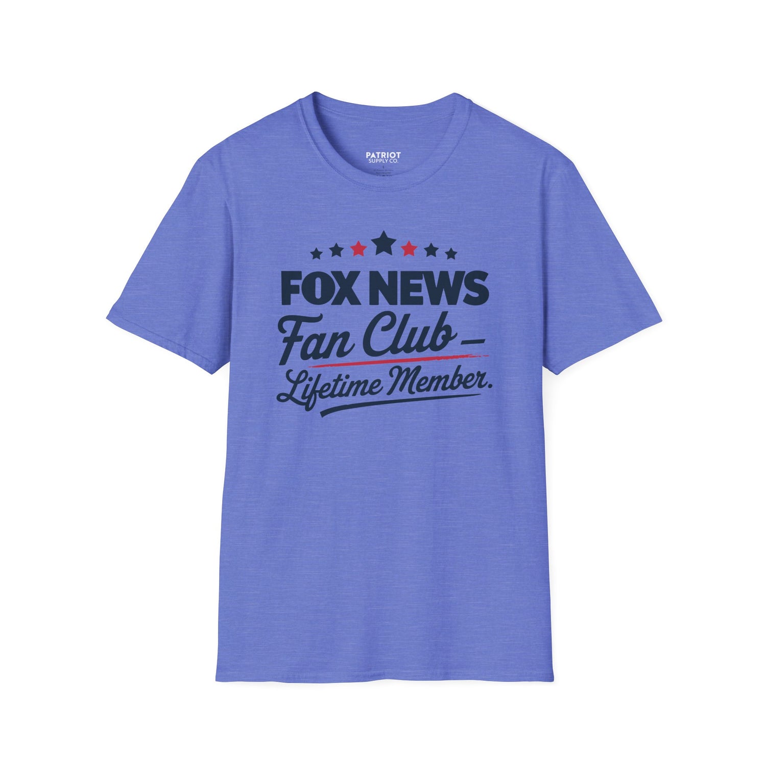 Fox News Fan Club Lifetime Member - Conservative Media Pride T-Shirt