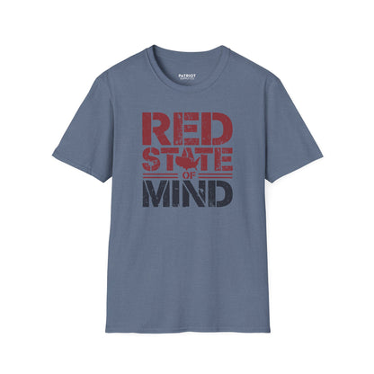 Red State of Mind - Conservative Pride Statement T-Shirt