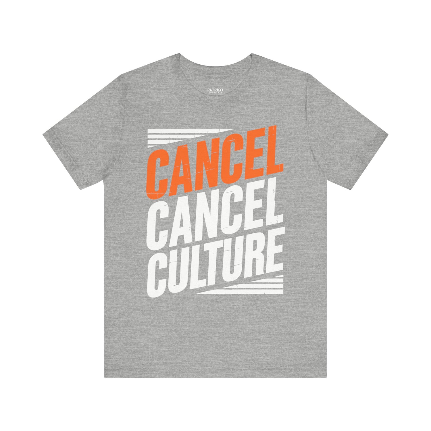 Cancel Culture Statement T-Shirt - Anti-Cancel Culture Conservative Tee | Free Speech Defense Apparel