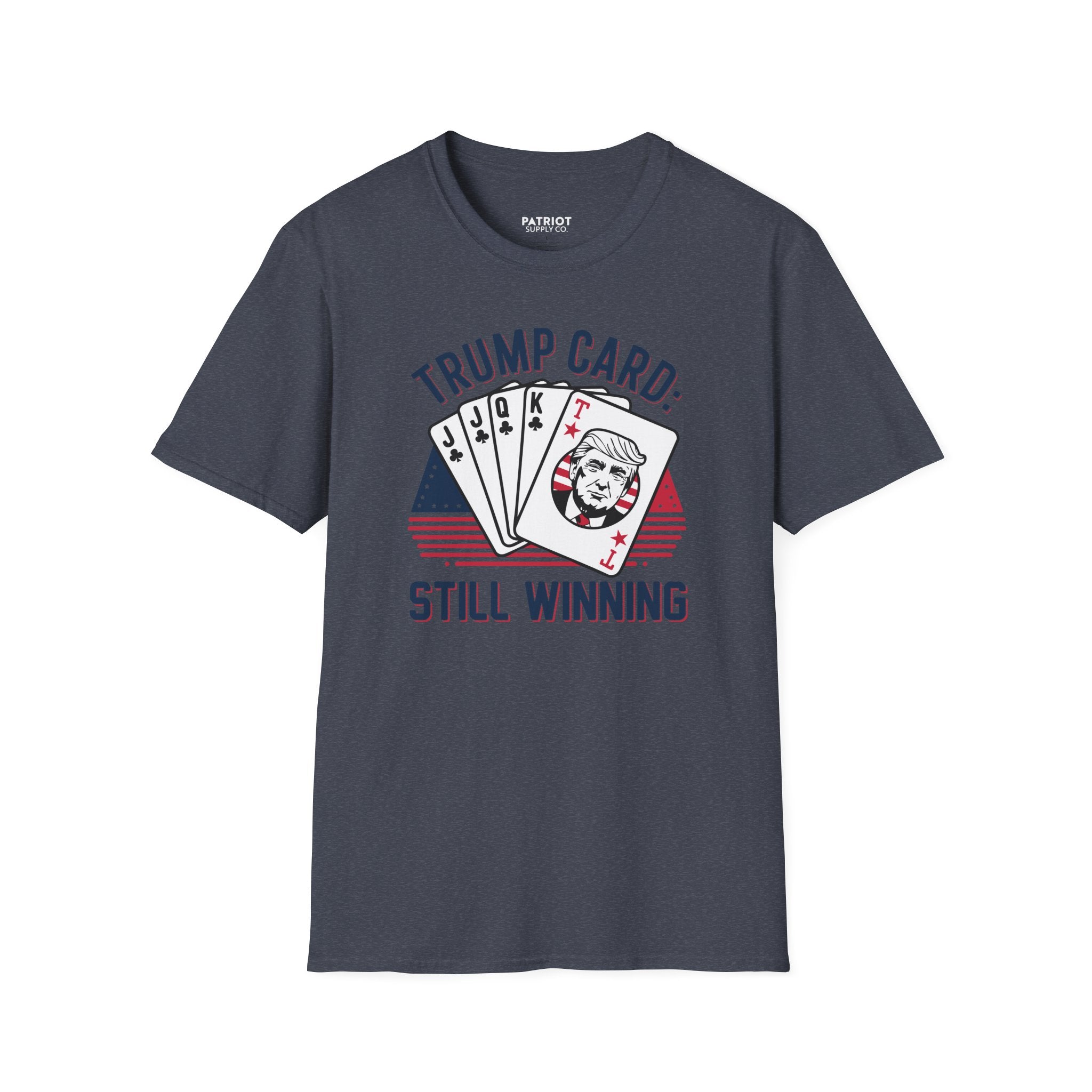 Trump Card Still Winning Unisex Softstyle T-Shirt | Political Humor Tee, Gift for Political Enthusiasts, Casual Wear, Birthday [...]