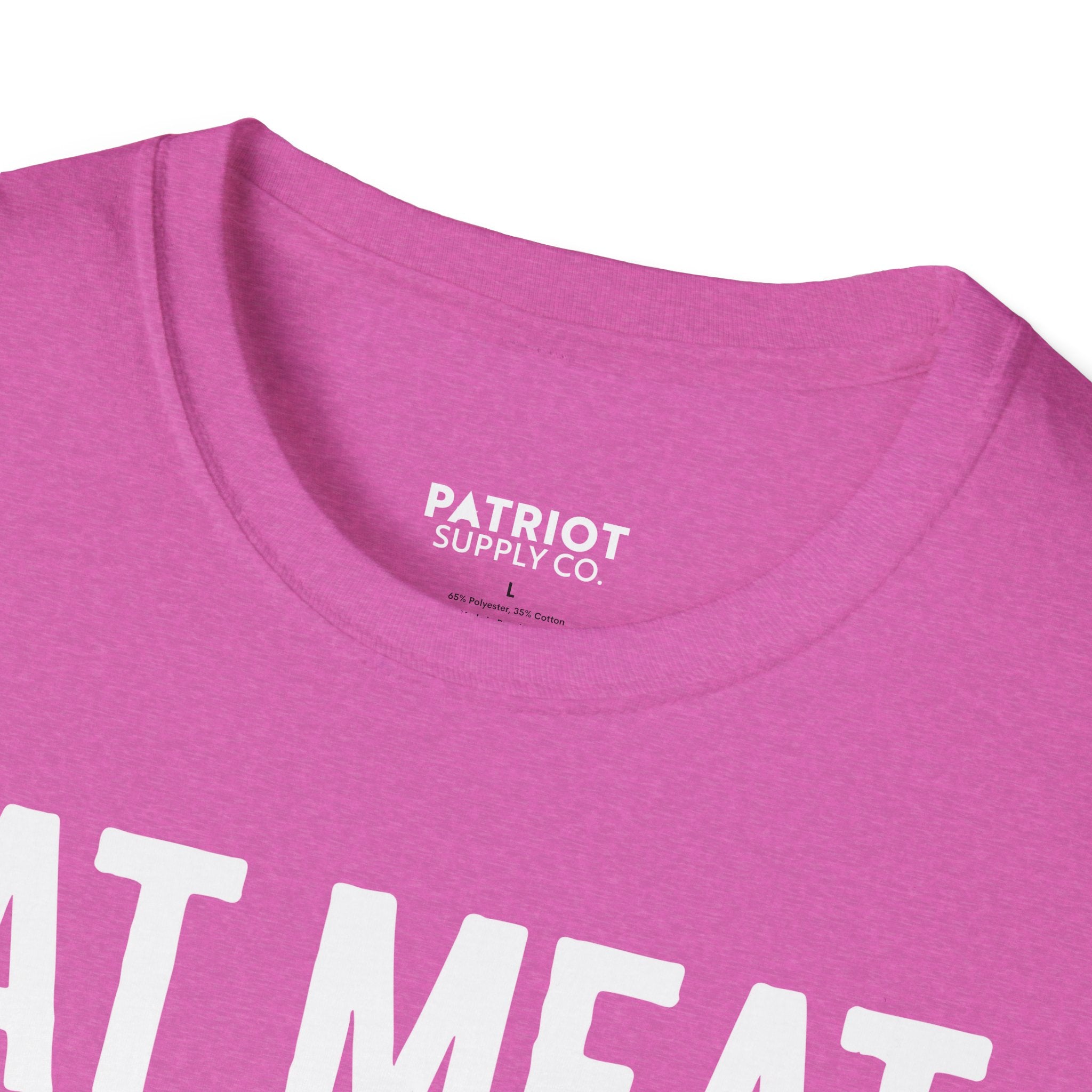 Eat Meat, Burn Coal, Stay Free - Conservative Freedom Statement T-Shirt