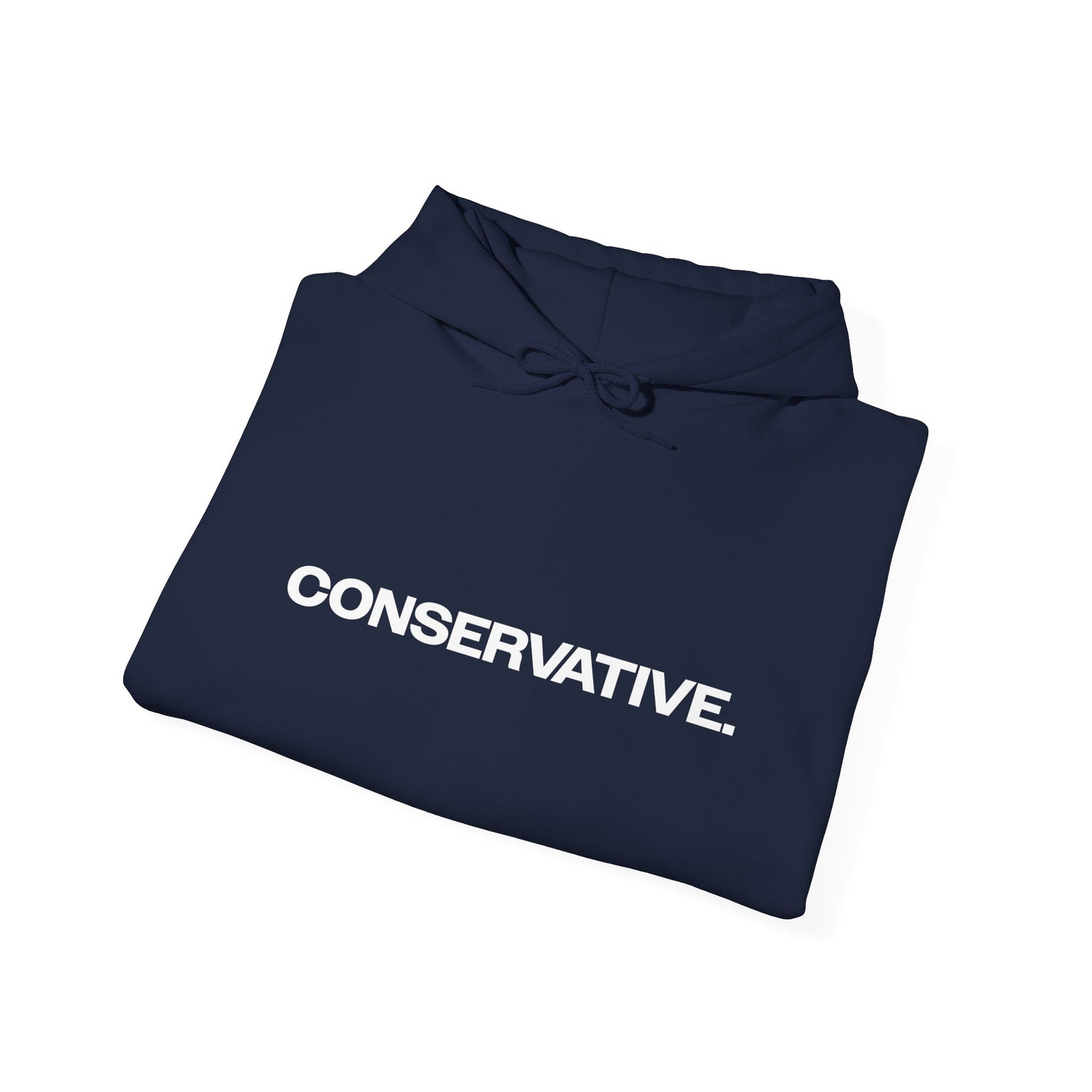 Conservative Message Hooded Sweatshirt - Patriotic Statement Comfort Wear
