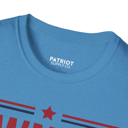 Owning The Libs Since Day One - Proud Americans Patriotic T-Shirt - Conservative Election Statement Tee | American Pride Celebration Apparel