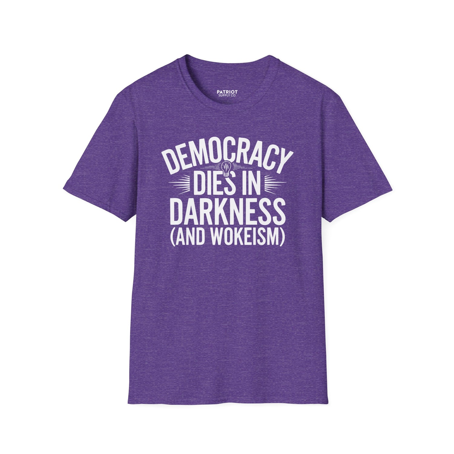 Democracy Dies In Darkness - Conservative Truth and Transparency T-Shirt