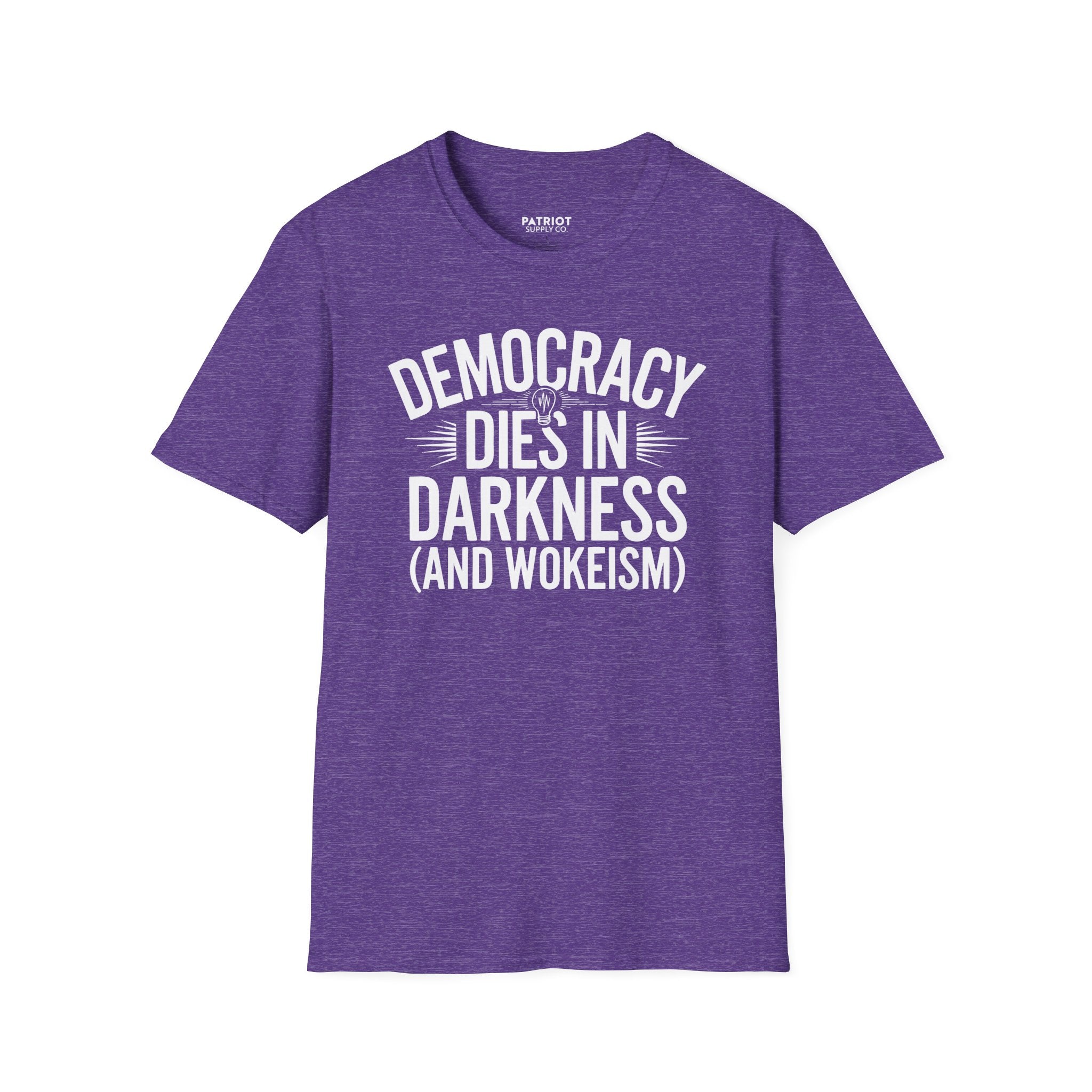 Democracy Dies In Darkness - Conservative Truth and Transparency T-Shirt