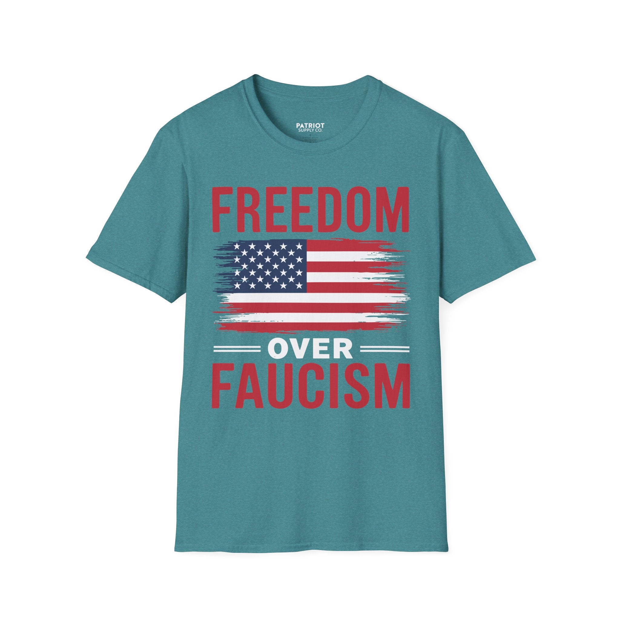 Freedom Over Fauci - Bold Statement T-Shirt for Liberty Advocates