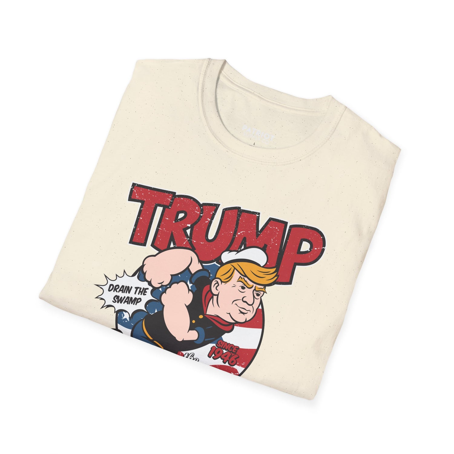 Trump Patriot Man - Conservative American Hero Statement T-Shirt