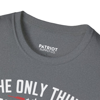 The Only Thing I Inflate Is My Gun Collection - Second Amendment Pride T-Shirt
