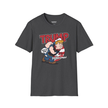 Trump Patriot Man - Conservative American Hero Statement T-Shirt