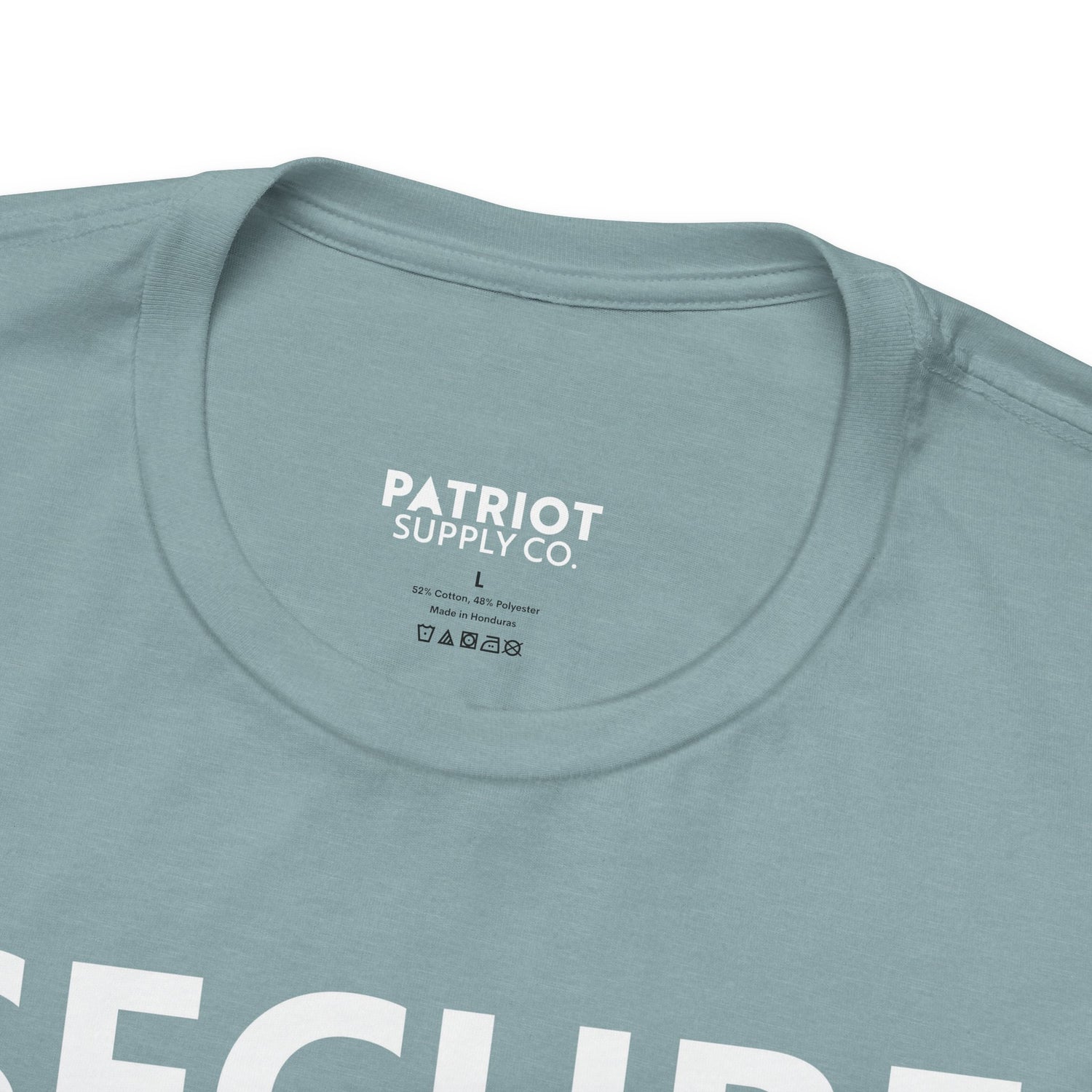 Secure Borders T-Shirt - Immigration Control Statement Tee | Conservative Border Security Apparel