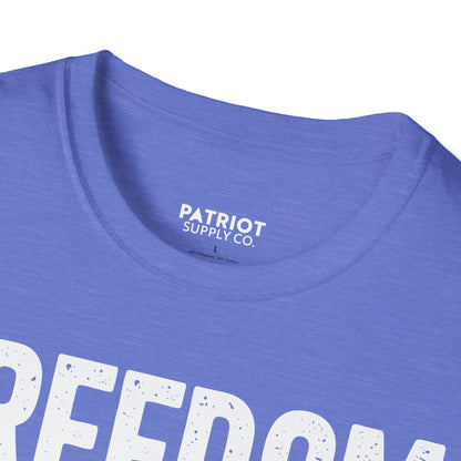 Freedom Over Faucets - Conservative Statement T-Shirt for Constitutional Rights