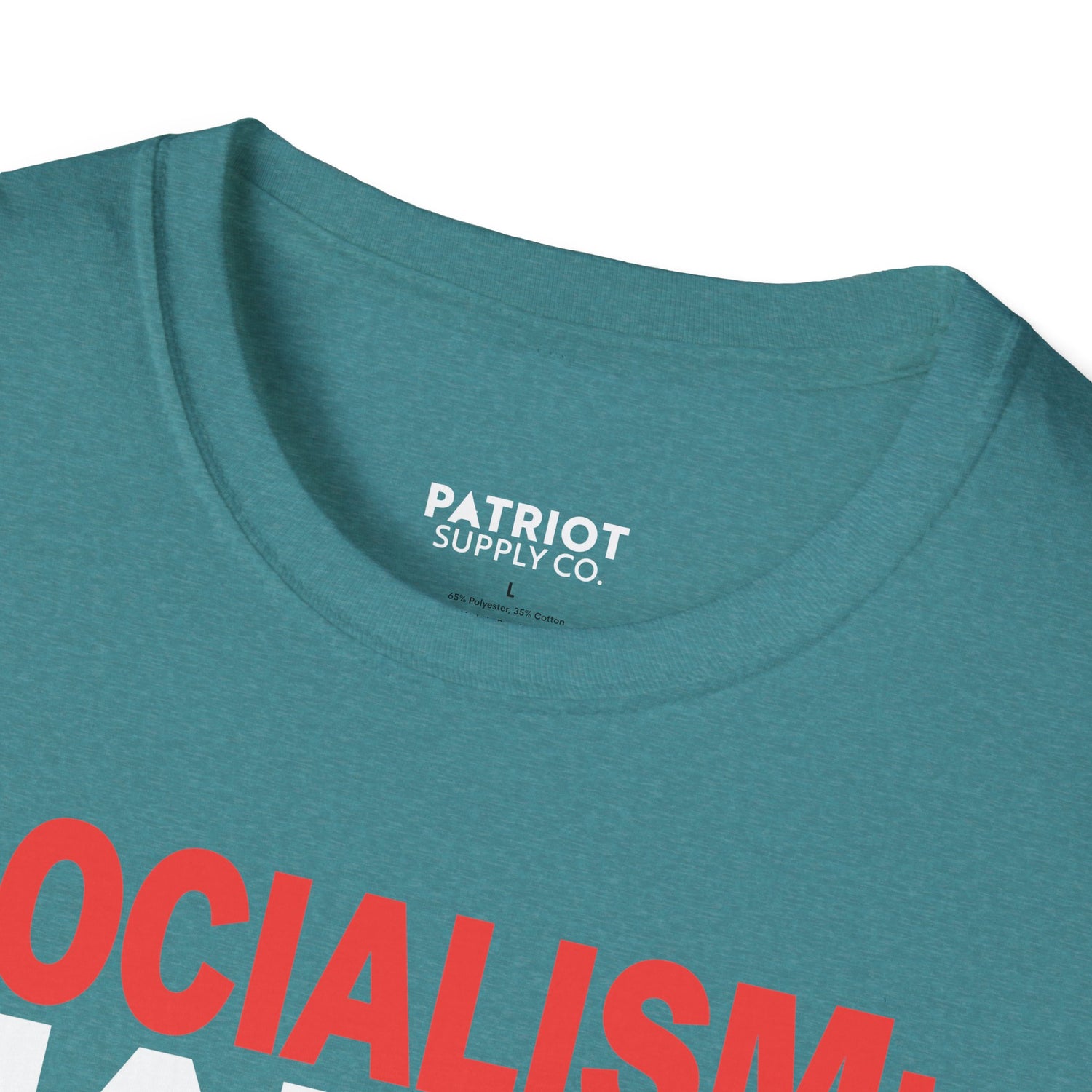 Socialism: Making Everyone Equally Miserable - Conservative Anti-Socialist Statement T-Shirt
