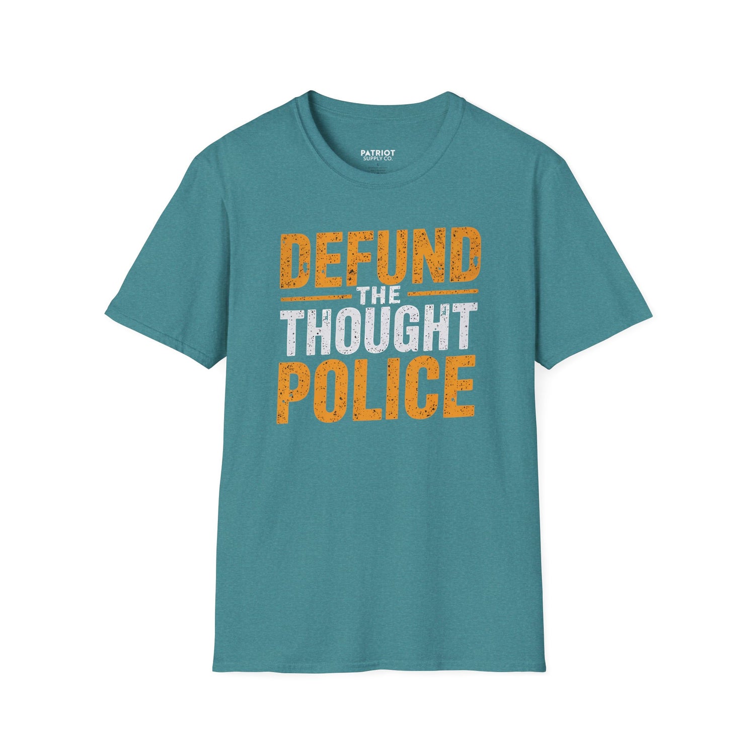 Defund the Thought Police - Conservative Free Speech Statement T-Shirt