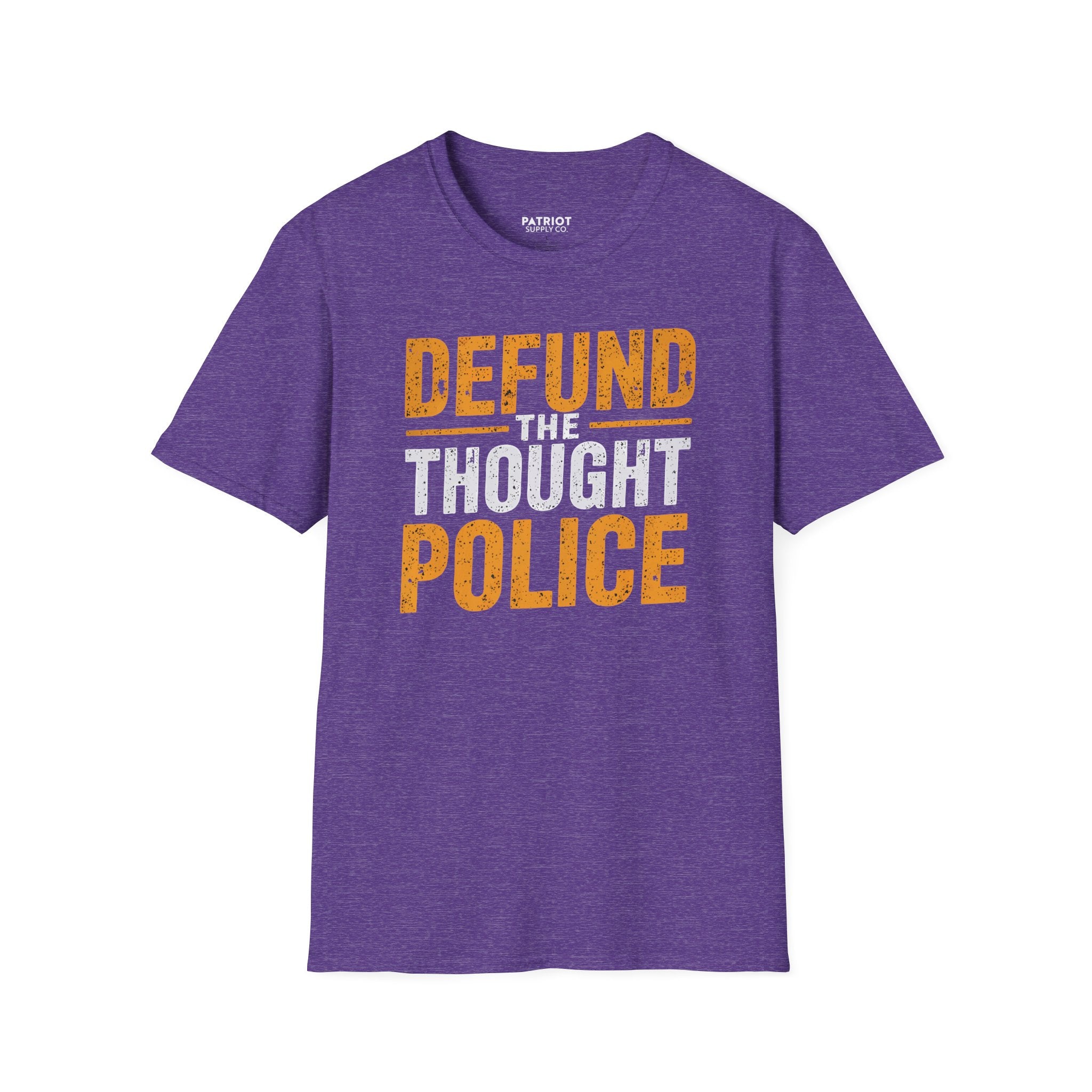 Defund the Thought Police - Conservative Free Speech Statement T-Shirt