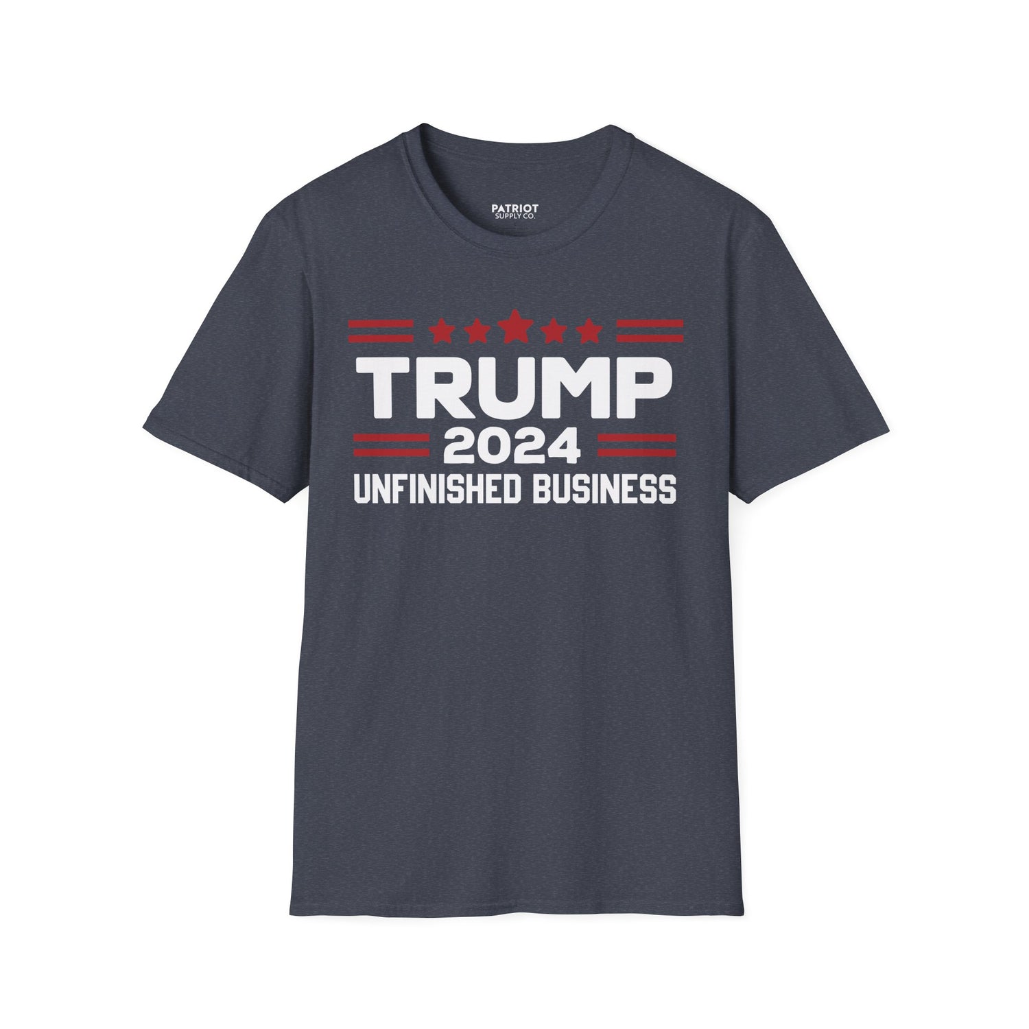 Trump 2024 Unfinished Business - Bold Political Statement T-Shirt