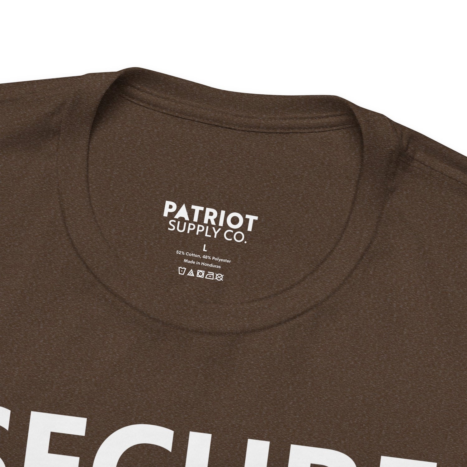 Secure Borders T-Shirt - Immigration Control Statement Tee | Conservative Border Security Apparel