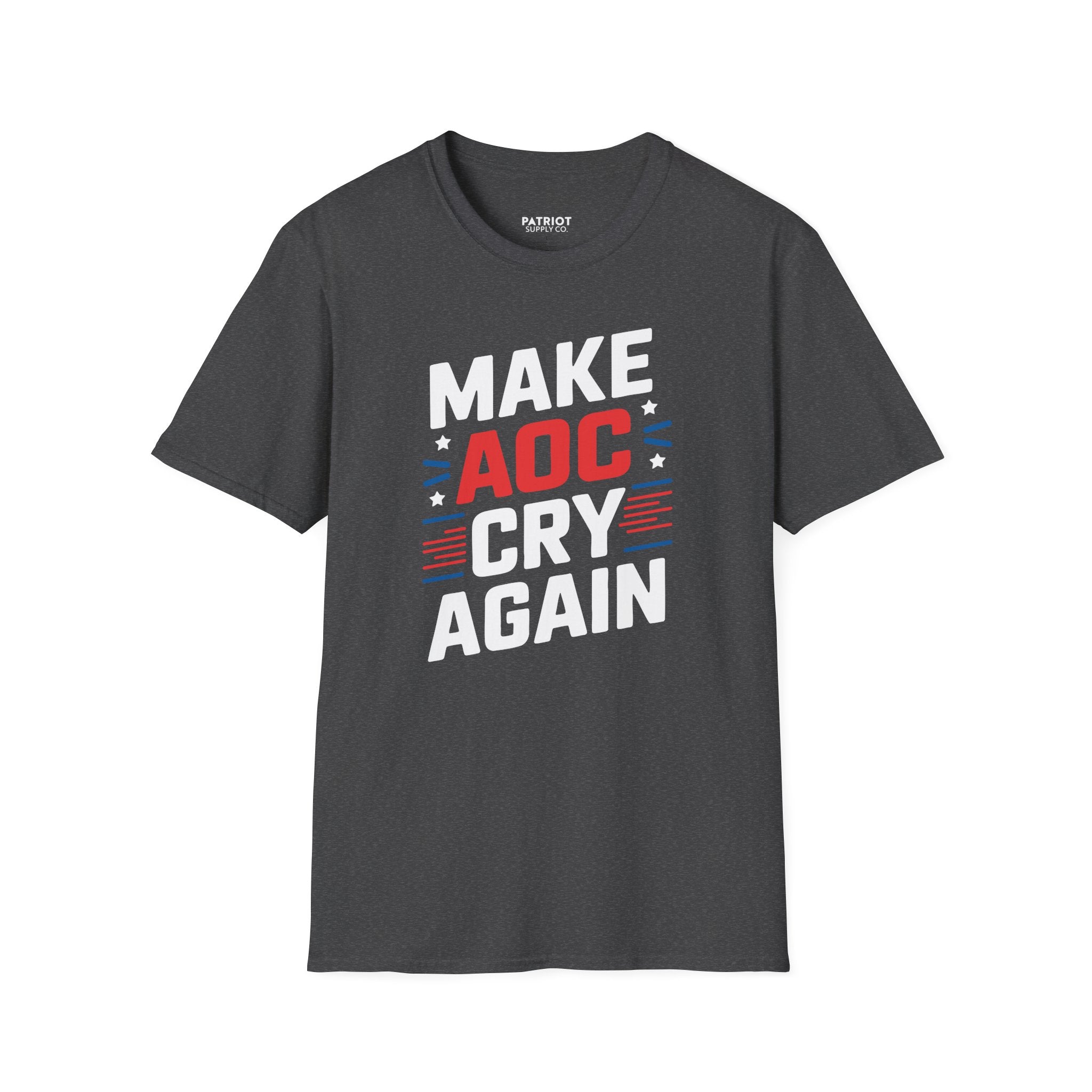 Make AOC Cry Again - Conservative Anti-Socialist Statement T-Shirt