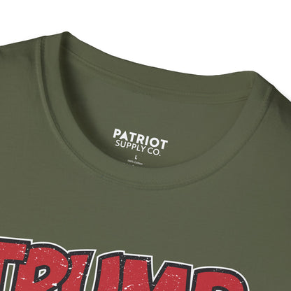 Trump Patriot Man - Conservative American Hero Statement T-Shirt