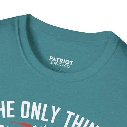 The Only Thing I Inflate Is My Gun Collection - Second Amendment Pride T-Shirt