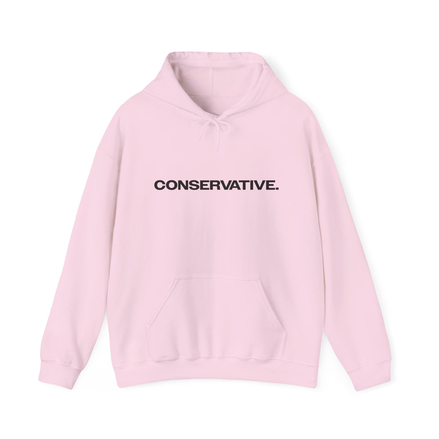 Conservative Message Hooded Sweatshirt - Patriotic Statement Comfort Wear