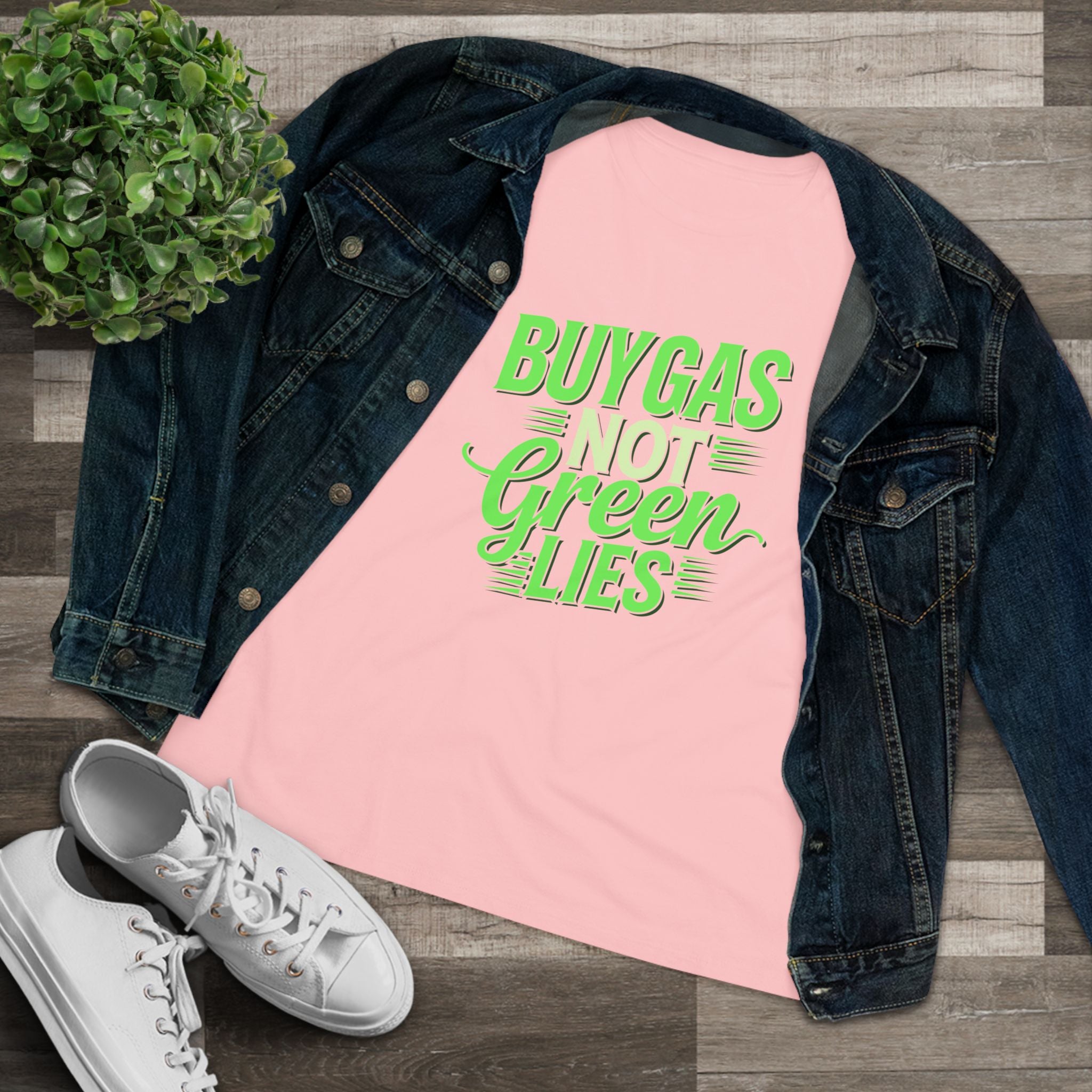 Buy Gas Not Green Lies Women&