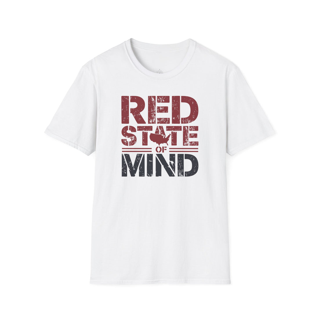 Red State of Mind - Conservative Pride Statement T-Shirt