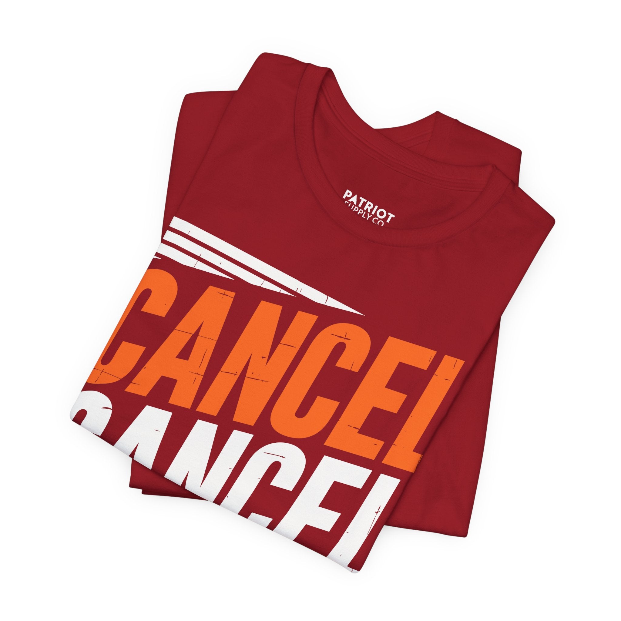 Cancel Culture Statement T-Shirt - Anti-Cancel Culture Conservative Tee | Free Speech Defense Apparel