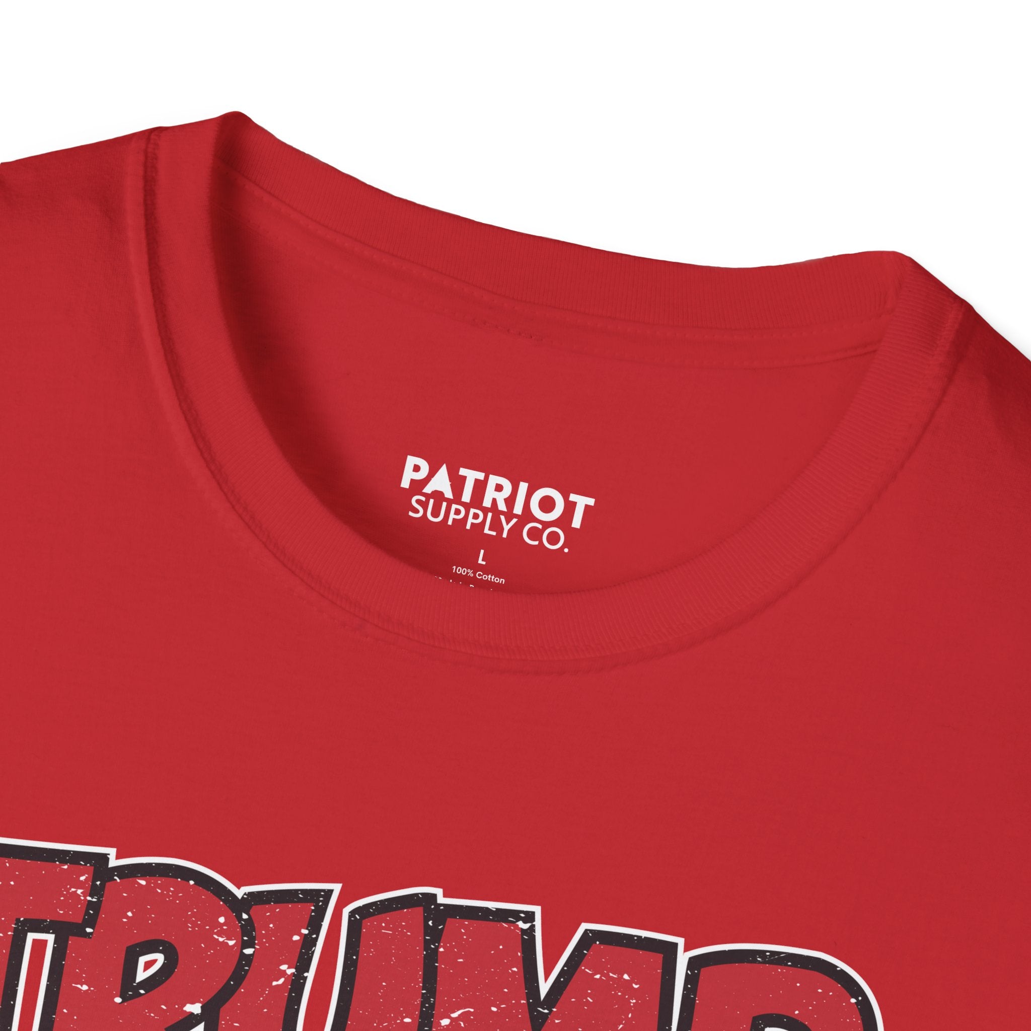 Trump Patriot Man - Conservative American Hero Statement T-Shirt