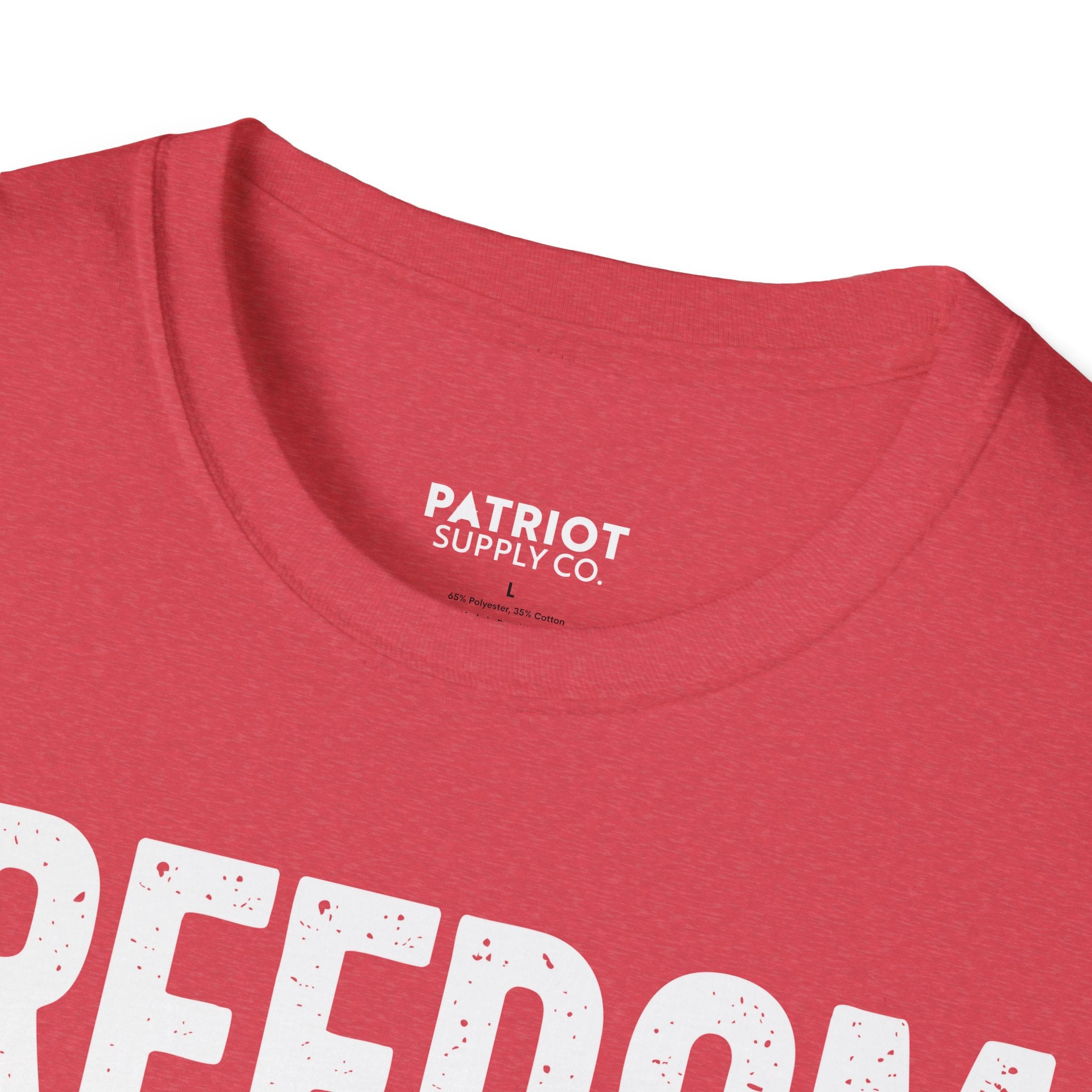 Freedom Over Faucets - Conservative Statement T-Shirt for Constitutional Rights