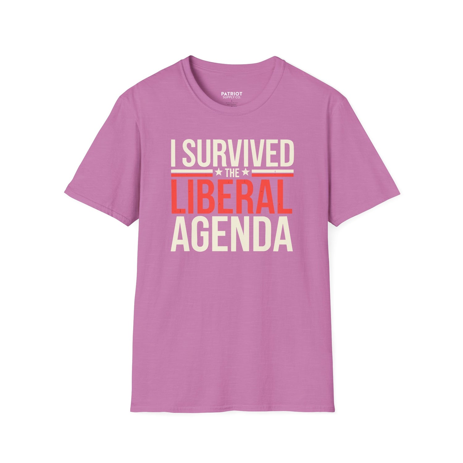 I Survived the Liberal Agenda - Conservative Victory Statement T-Shirt