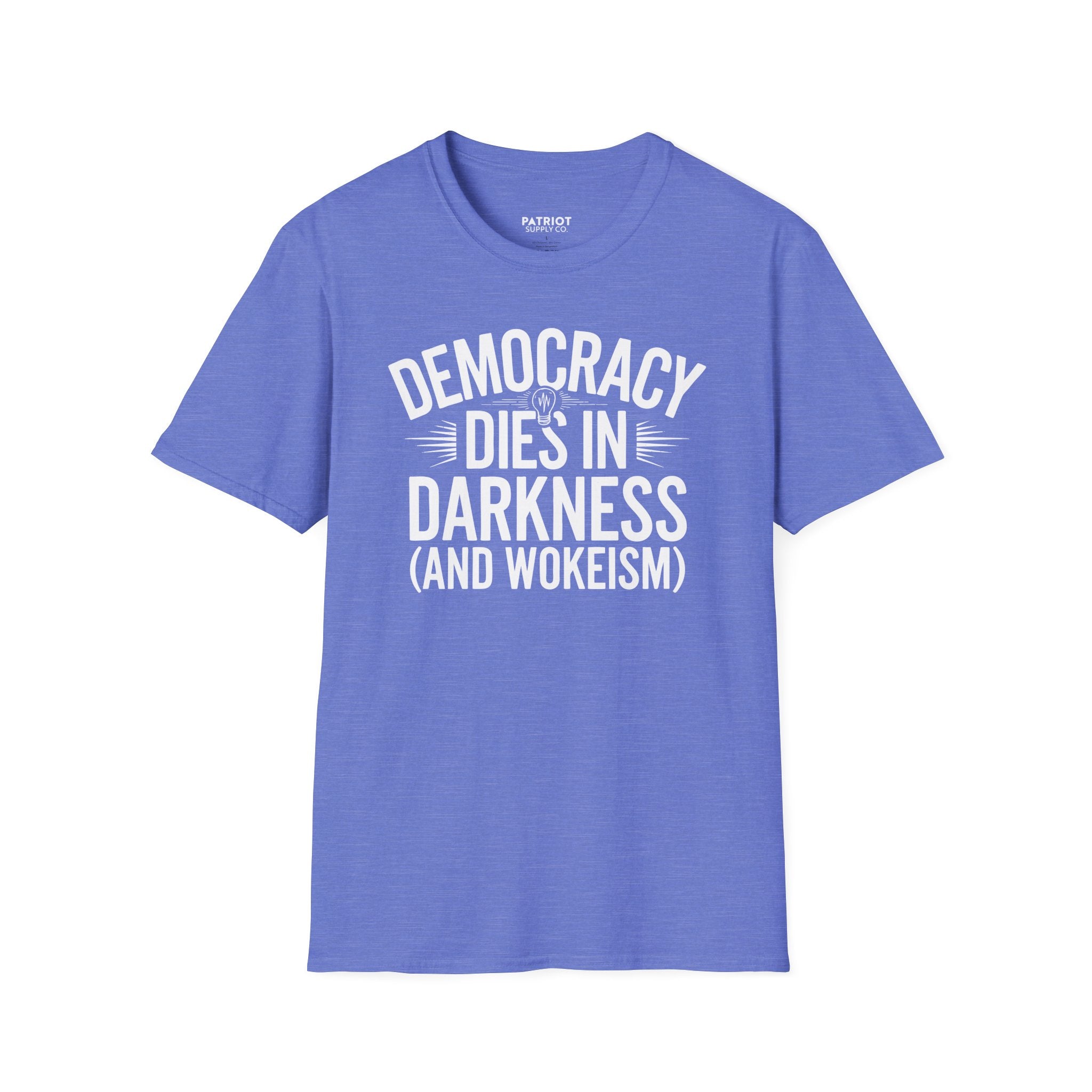 Democracy Dies In Darkness - Conservative Truth and Transparency T-Shirt