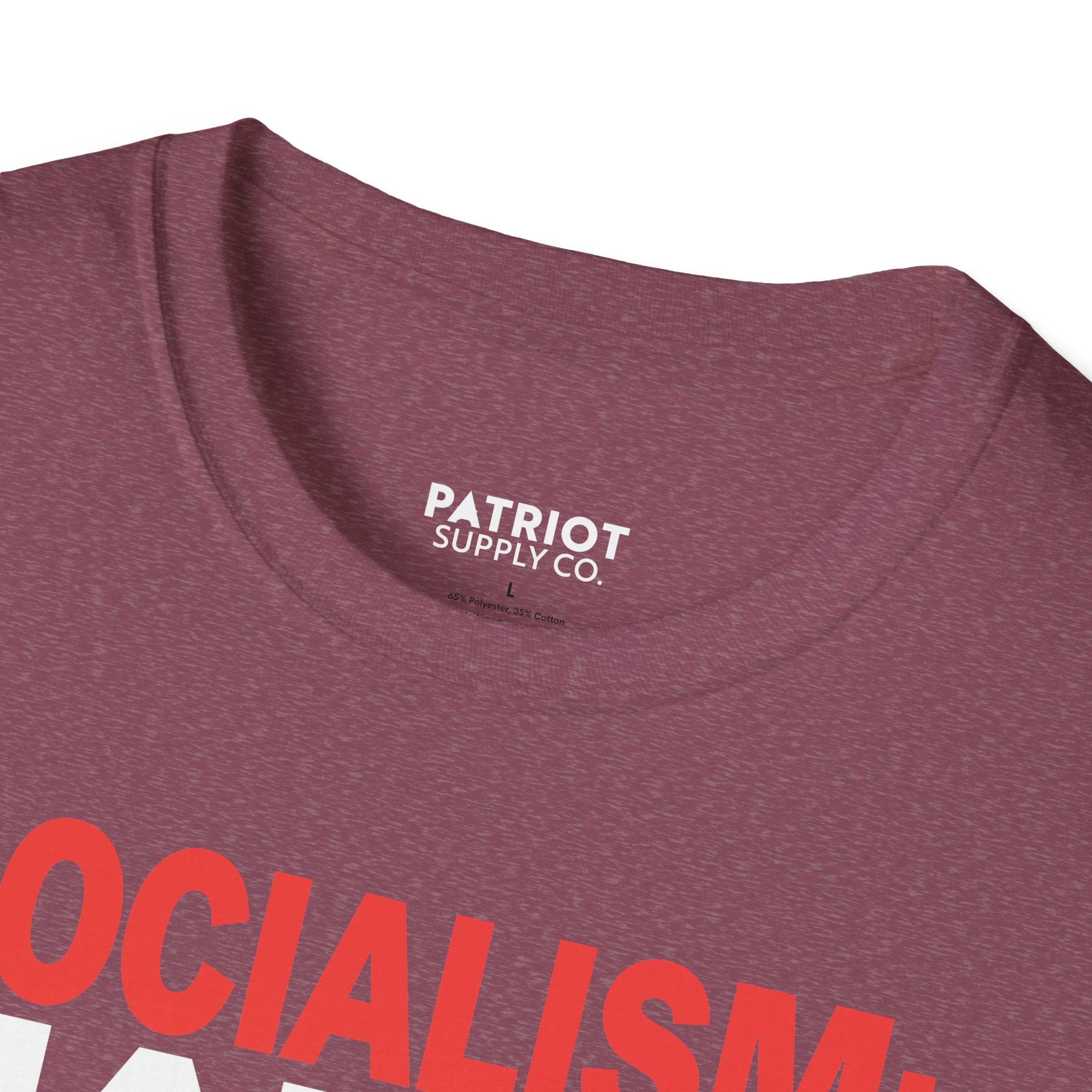 Socialism: Making Everyone Equally Miserable - Conservative Anti-Socialist Statement T-Shirt