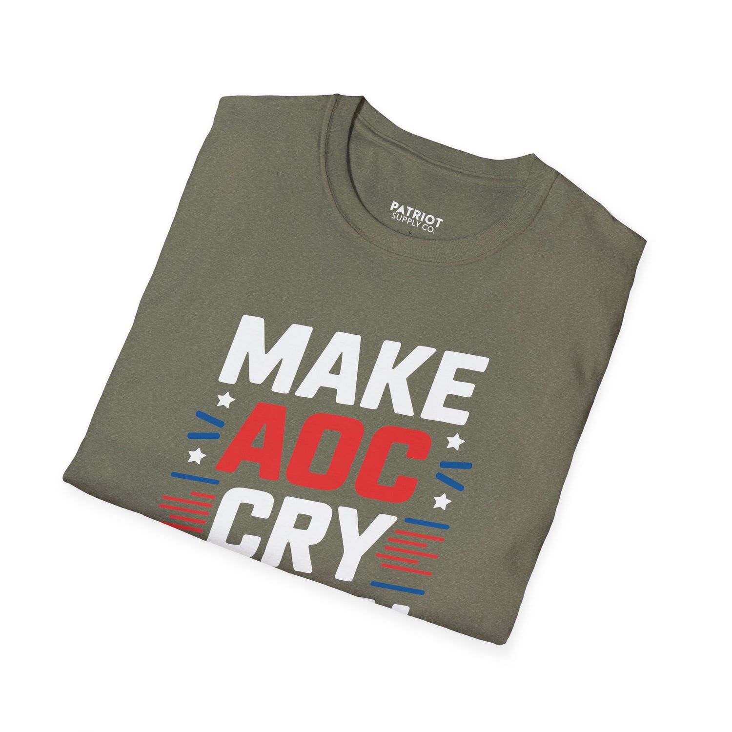 Make AOC Cry Again - Conservative Anti-Socialist Statement T-Shirt