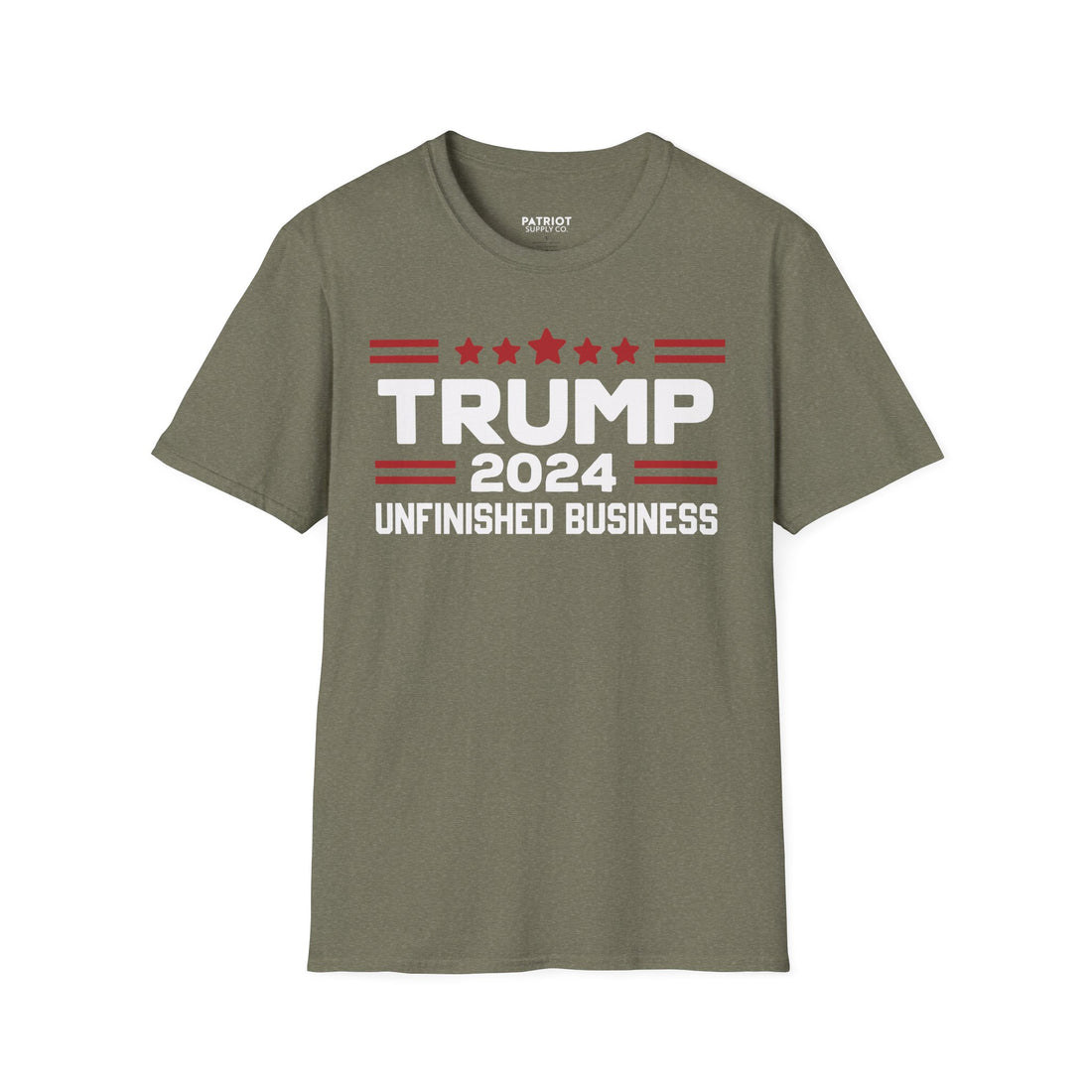 Trump 2024 Unfinished Business - Bold Political Statement T-Shirt