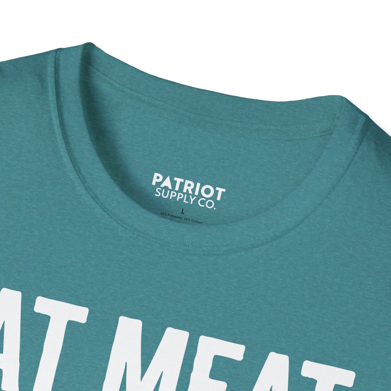 Eat Meat, Burn Coal, Stay Free - Conservative Freedom Statement T-Shirt