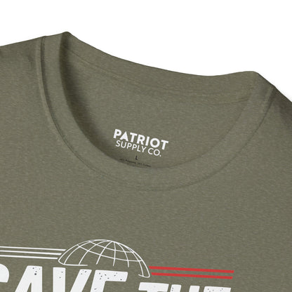Save The Planet, Deport A Liberal - Conservative Environmental Humor T-Shirt
