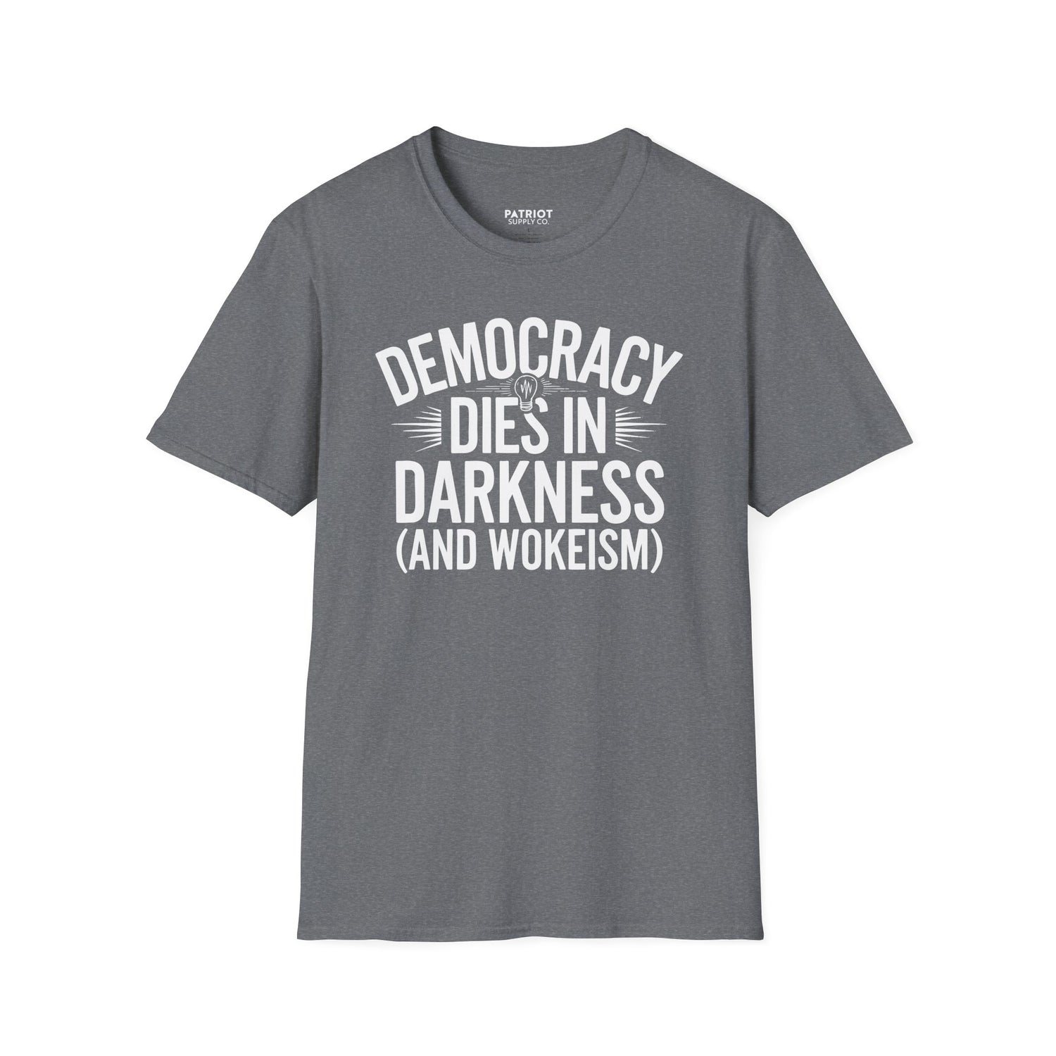 Democracy Dies In Darkness - Conservative Truth and Transparency T-Shirt