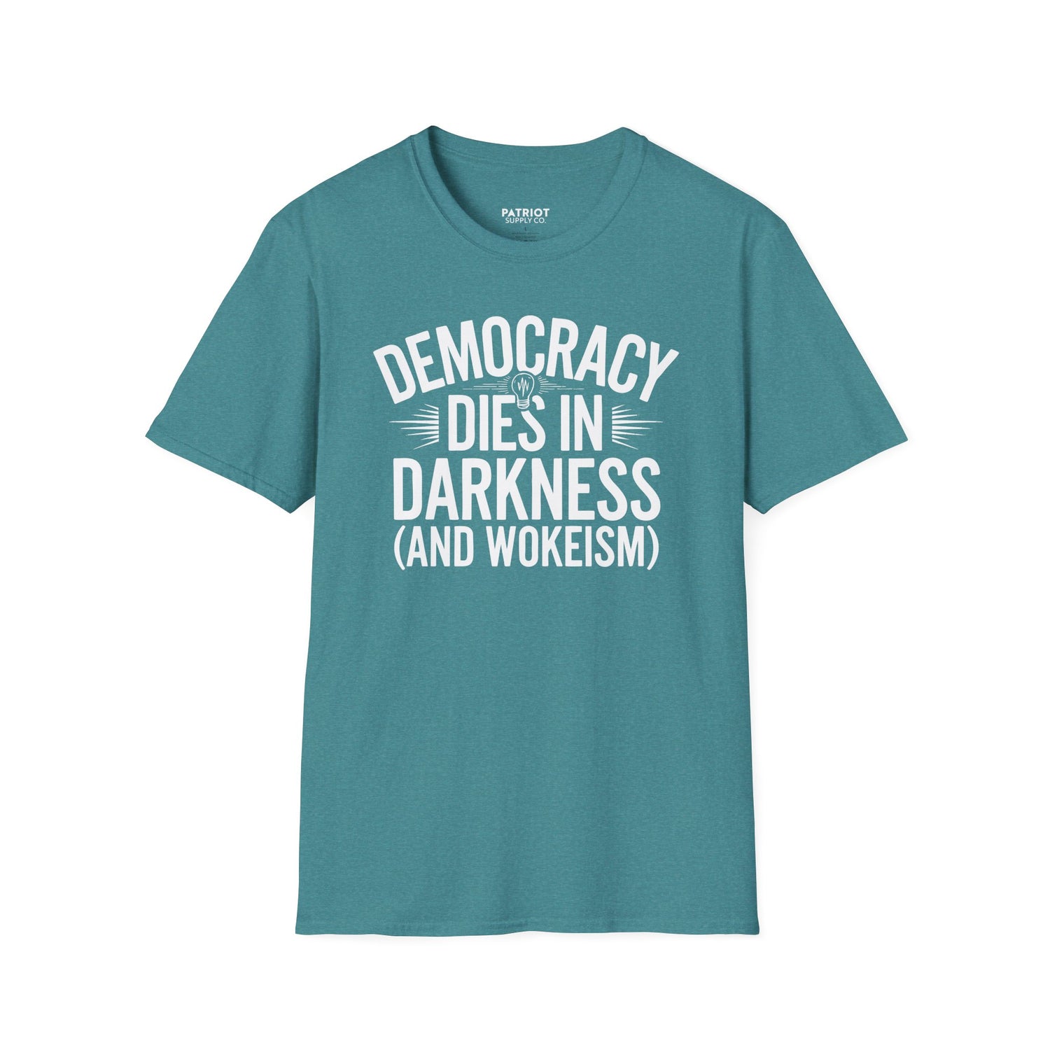 Democracy Dies In Darkness - Conservative Truth and Transparency T-Shirt
