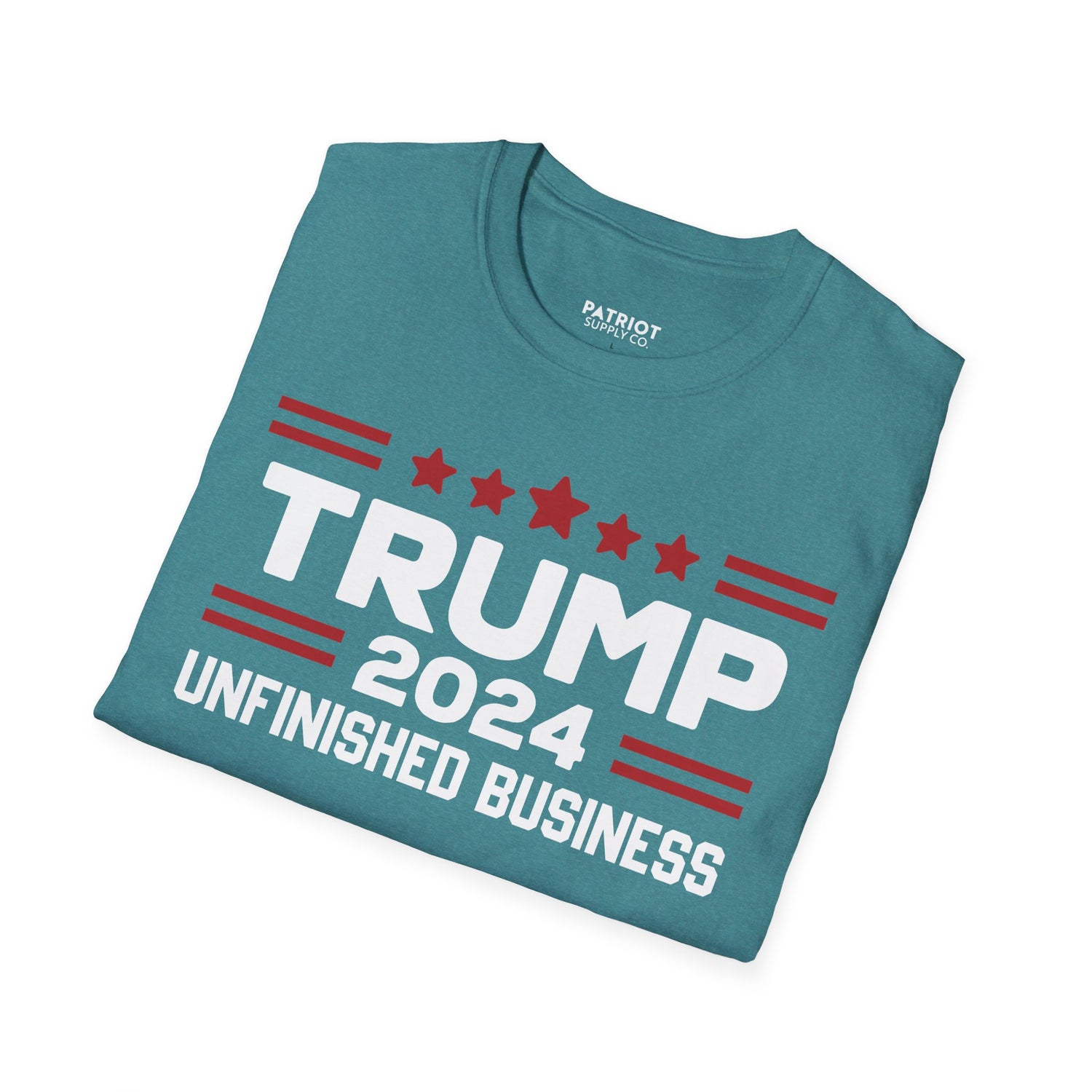 Trump 2024 Unfinished Business - Bold Political Statement T-Shirt