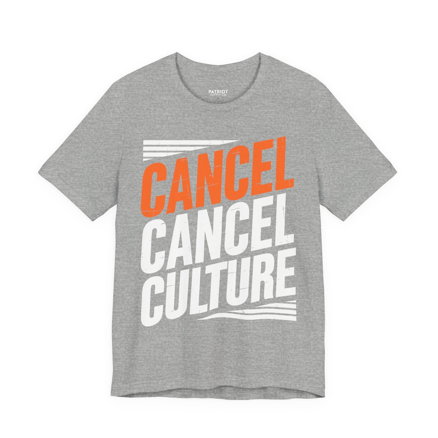 Cancel Culture Statement T-Shirt - Anti-Cancel Culture Conservative Tee | Free Speech Defense Apparel