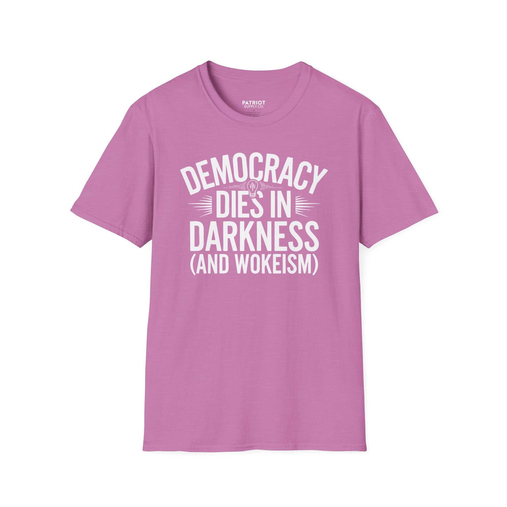 Democracy Dies In Darkness - Conservative Truth and Transparency T-Shirt