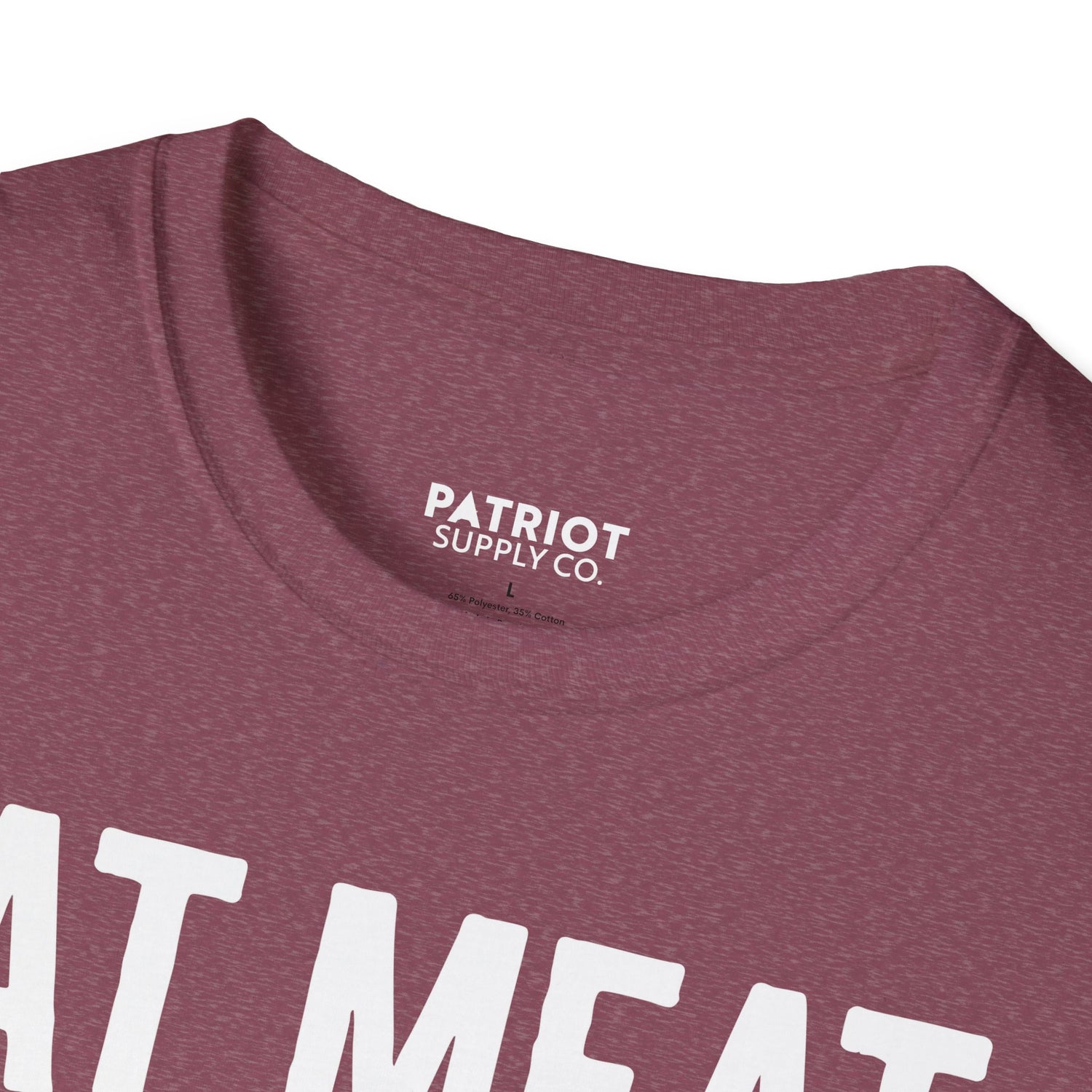 Eat Meat, Burn Coal, Stay Free - Conservative Freedom Statement T-Shirt